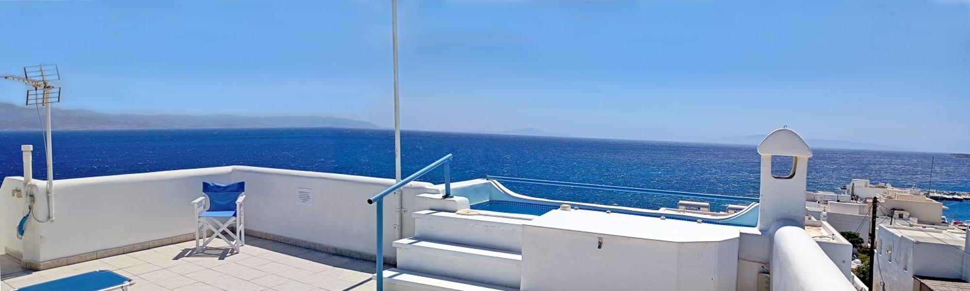 Villa Danae - Seaside Villa with Pool&Hot Tub Piso Livadi Exterior foto